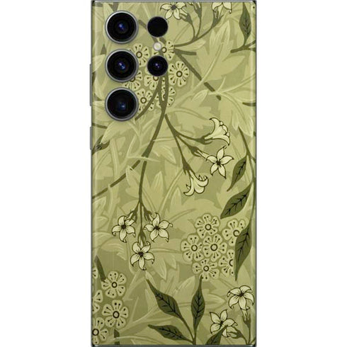 Jasmine by William Morris Galaxy Skins